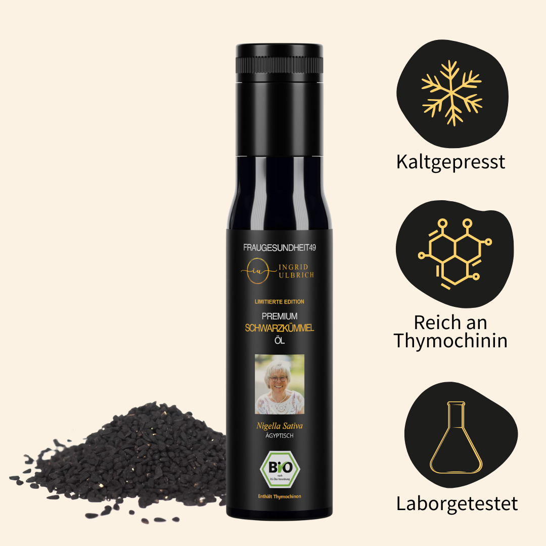 4 x Premium Bio Schwarzkümmelöl 100 ml
